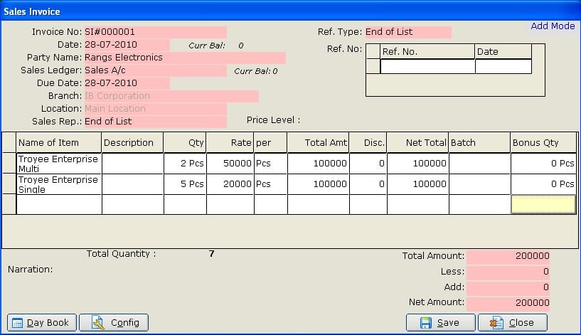 Accounting software in Bangladesh Troyee